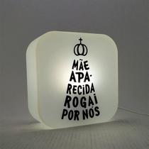 Luminária Box Mãe Aparecida Luminária Box Mãe Aparecida