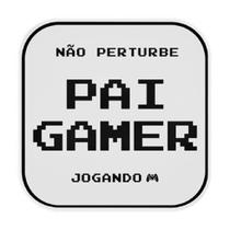 Luminária Box Não Perturbe, Pai Gamer Luminária Box Não Perturbe, Pai Gamer