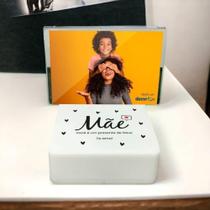 Luminária Box Porta Retrato Mãe, Presente De Deus Luminária Box Porta Retrato Mãe, Presente De Deus