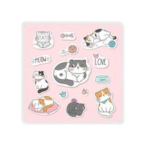 Luminária Box Slim Cat Cut Love USB