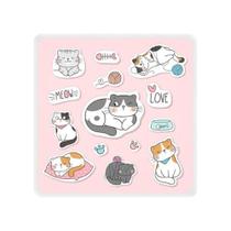 Luminária Box Slim Cat Cut Love Usb Luminária Box Slim Cat Cut Love Usb