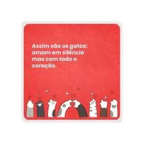 Luminária Box Slim Cat Cut Red USB - O produto perfeito para Voce