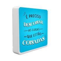 Luminária Box Slim Descoisar USB Luminária Box Slim Descoisar USB