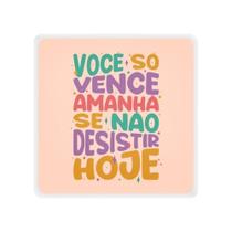 Luminária Box Slim Não Desistir Usb Luminária Box Slim Não Desistir Usb