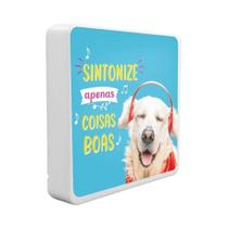 Luminária Box Slim Sintnize Coisas Boas Usb Luminária Box Slim Sintnize Coisas Boas Usb