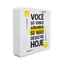 Luminária Box Slim Você Só Vence USB Luminária Box Slim Você Só Vence USB