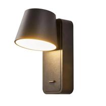 Luminária Cabeceira Preto Led 3000K 6W DS8330 Delis