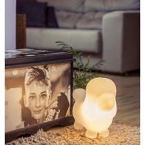 Luminária cachorro fifi branca Luminária cachorro fifi branca