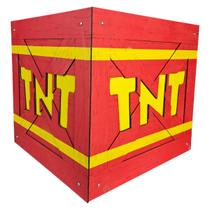 Luminária Caixa Tnt Crash Bandicoot Grande Mdf De Mesa Luminária Caixa Tnt Crash Bandicoot Grande Mdf De Mesa