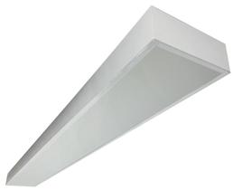 Luminaria Calha Comercial Sobrepor Acrilico Opaco 60cm Luminaria Calha Comercial Sobrepor Acrilico Opaco 60cm
