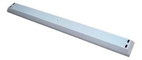 Luminaria Calha Sobrepor 1 x 9/20w 60cm Chapa Branca