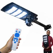 Luminaria Camera Solar 2 Em 1 Refletor Aplicativo Celular Controle Remoto Sensor Movimento Iluminaçao Segurança Casa Luminaria Camera Solar 2 Em 1 Refletor Aplicativo Celular Controle Remoto Sensor Movimento Iluminaçao Segurança Casa