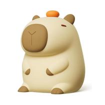 Luminária Capivara Abajur Silicone Recarregável Controle de Toque Noturna Infantil Led Bebê