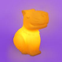 Luminária capivara amarela Luminária capivara amarela