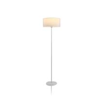 Luminária Chão Cúpula Redonda Branca