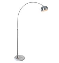 Luminária Chão Piso Arco Base Mármore Ajustável 170cm Tam. P 801s