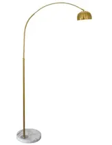 Luminária Chão Piso Arco Base Mármore Ajustável 170cm Tam. P 801s Luminária Chão Piso Arco Base Mármore Ajustável 170cm Tam. P 801s