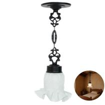 Luminária Colonial Decorativa para Teto com Corrente Atlanta