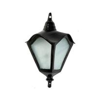 Luminária Colonial Meia Cara Romana Menor Em Alumínio