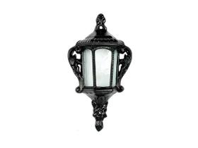 Luminária Colonial Meia Cara Veneza em Alumínio e Vidro