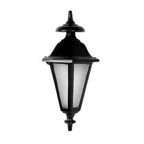 Luminária Colonial Meia Cara Verona em Alumínio e Vidro