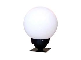 Luminária Colonial para Muro em Alumínio com Globo em Vidro Luminária Colonial para Muro em Alumínio com Globo em Vidro