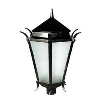 Luminária Colonial para Poste Francesa Grande em Alumínio