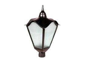 Luminária Colonial para Poste Romana Grande em Alumínio
