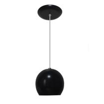 Luminaria Colorida Modelo Bolinha - Cor Preto Luminaria Colorida Modelo Bolinha - Cor Preto