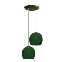 Luminaria Com 02 Bolinhas Juntas - Verde Luminaria Com 02 Bolinhas Juntas - Verde