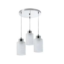 Luminária com 3 pendentes e27 track vidro Luminária com 3 pendentes e27 track vidro