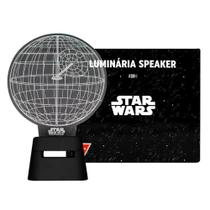 Luminária Com Speaker Globo Da Morte Star Wars