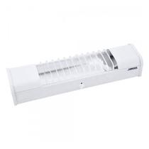 Luminária Compacta Para 2 Lâmpadas E27 Branca Taschibra