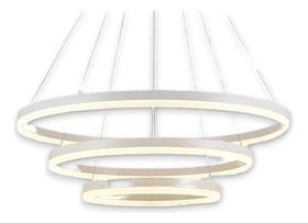 Luminária Controle Pendente Led Sala 3 Arcos Círculos
