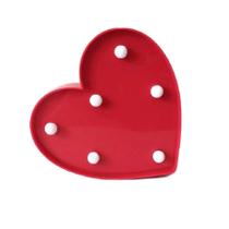 Luminária Coração de LED Vermelho - Artlille Luminária Coração de LED Vermelho - Artlille