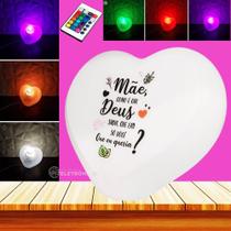 Luminária Coração De Mesa E Parede Mãe E Filha Com Luz Led RGBW - 10010888 Luminária Coração De Mesa E Parede Mãe E Filha Com Luz Led RGBW - 10010888