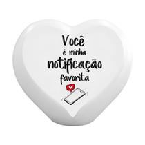 Luminária Coração Minha Notificação Preferida Luminária Coração Minha Notificação Preferida
