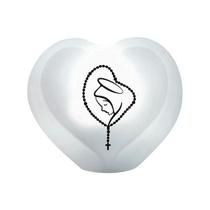 Luminária Coração Nossa Senhora LED Luminária Coração Nossa Senhora LED