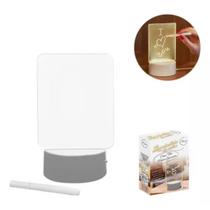 Luminária criativa de mesa c/tela para escrever zu971 zein Luminária criativa de mesa c/tela para escrever zu971 zein