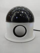 Luminária Cristal Bluetooth Musical Céu Galáxia Estrela 758