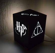 Luminária Cubo Harry Potter
