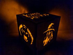 Luminária Cubo Mini O Senhor Dos Anéis Gandalf Spotify Code - Geeknario