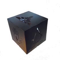 Luminária Cubo Refletiva Games - ArteLaser