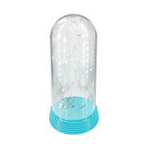 Luminária Cúpula Encantada Com Luzes De Led Base Verde