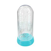 Luminária Cúpula Encantada Com Luzes De Led Base Verde