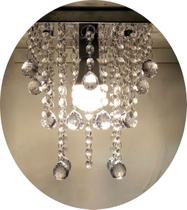 Luminária De Acrílico Alto Brilho Já Vai Montado Com Led