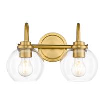 Luminária de banheiro Audickic AD-22280-2W-GD 36x19x24cm 120V