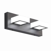 Luminária de banheiro Ralbay 2 Lights Black 32x11x12cm 16W 85-265V