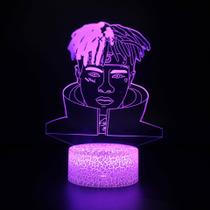 Luminária de cabeceira de acrílico LED Night Light Souvenir Singer Dance 3D Luminária de cabeceira de acrílico LED Night Light Souvenir Singer Dance 3D