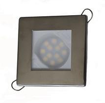 Luminária de Cabine Inox 12 Leds 12v Branco Frio